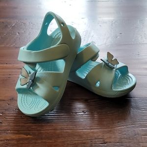 Crocs toddler sandals (like new)